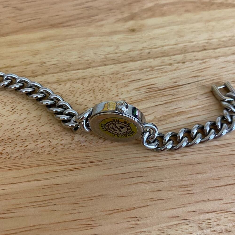 Coach Silver Stainless Steel Link Chain Watch Bracelet - Picture 7 of 11